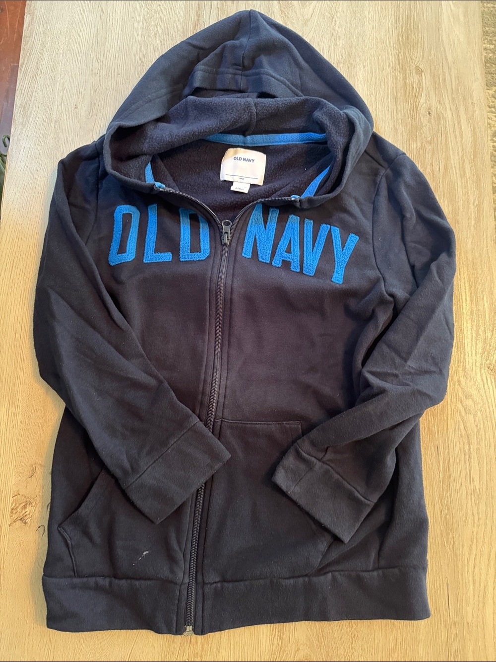 Old Navy Navy Hoodie with Blue OLD NAVY Lettering
